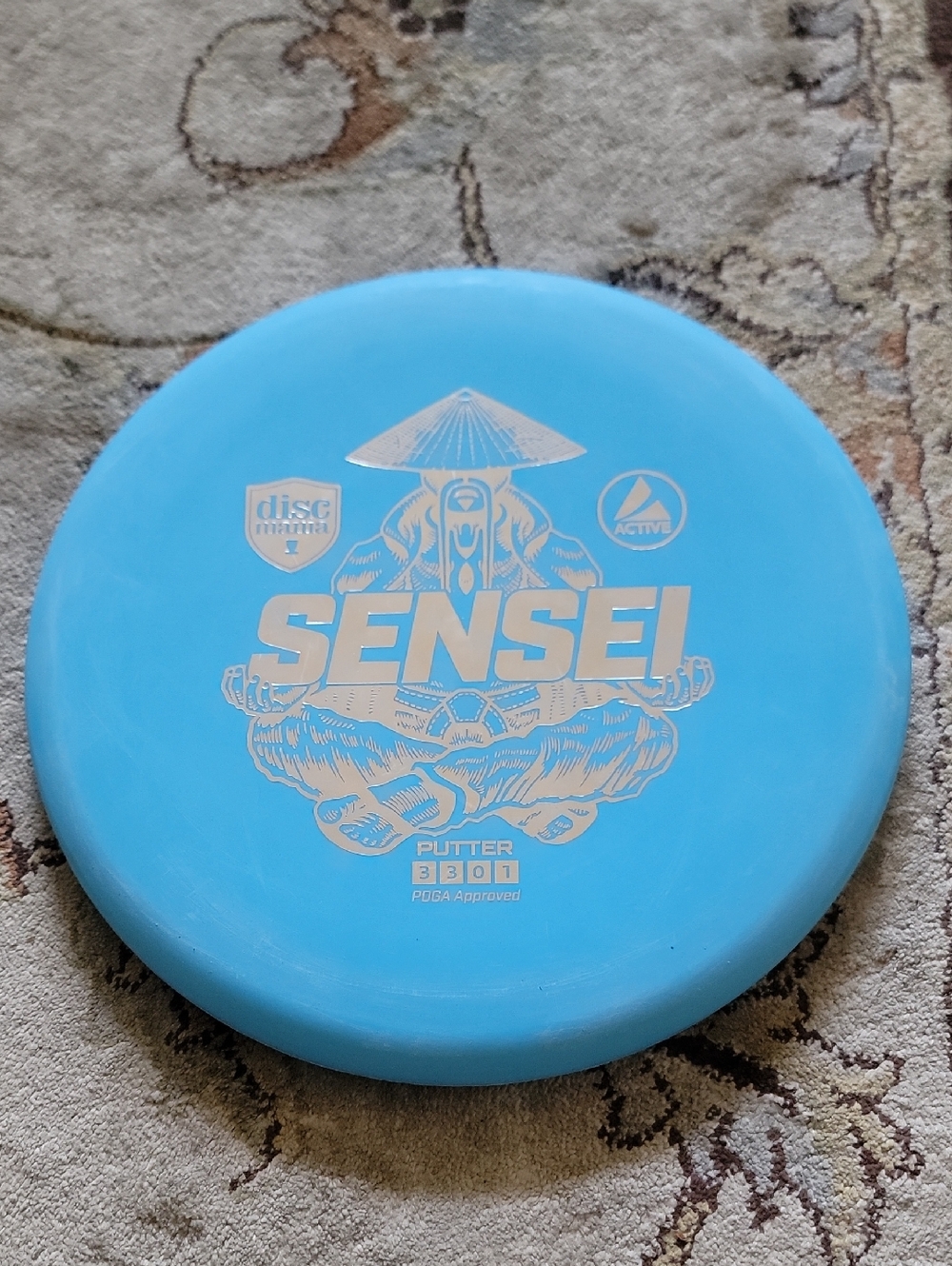 NEW DiscMania Sensei Putter - Light Blue 165 Grams